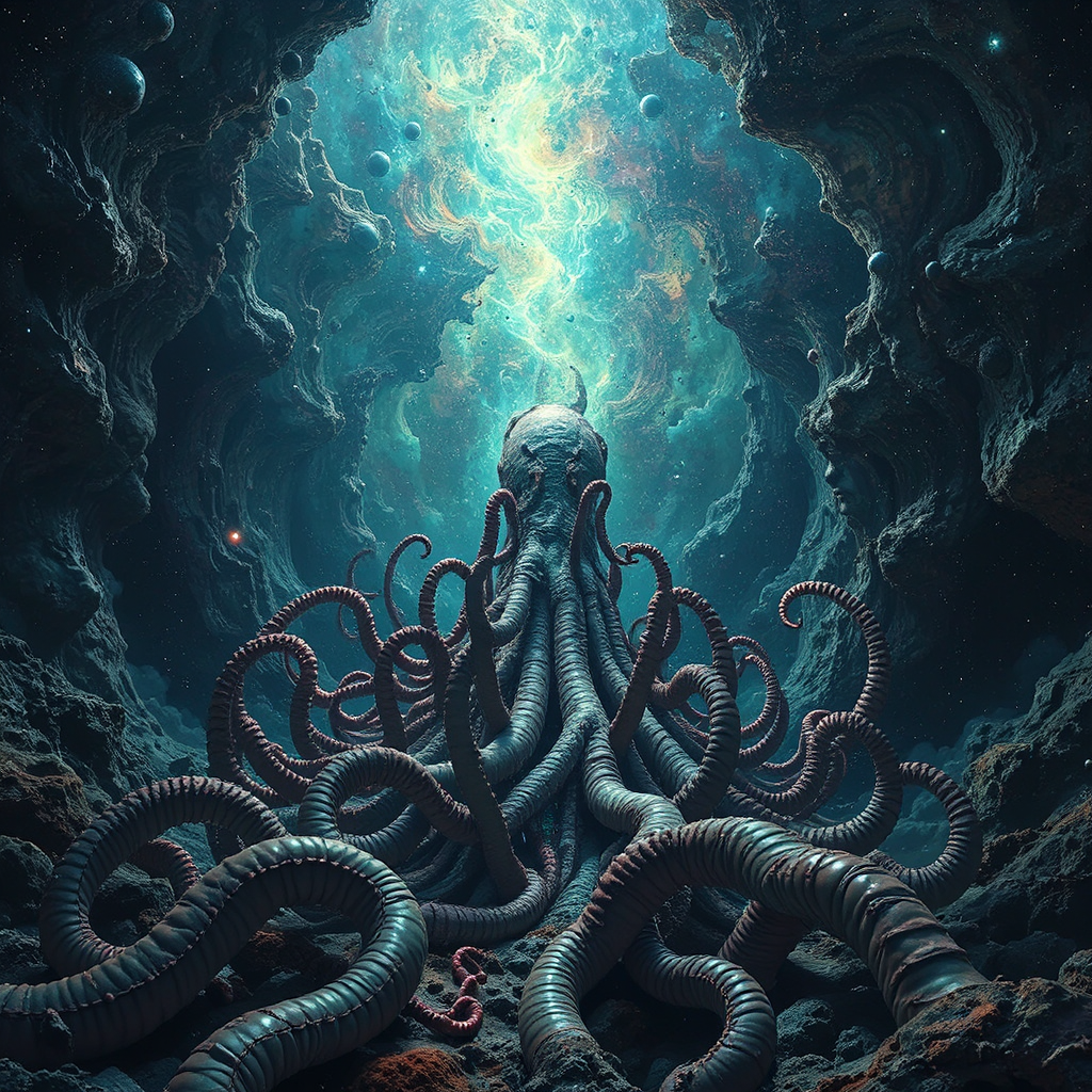 Tentacles reach through space