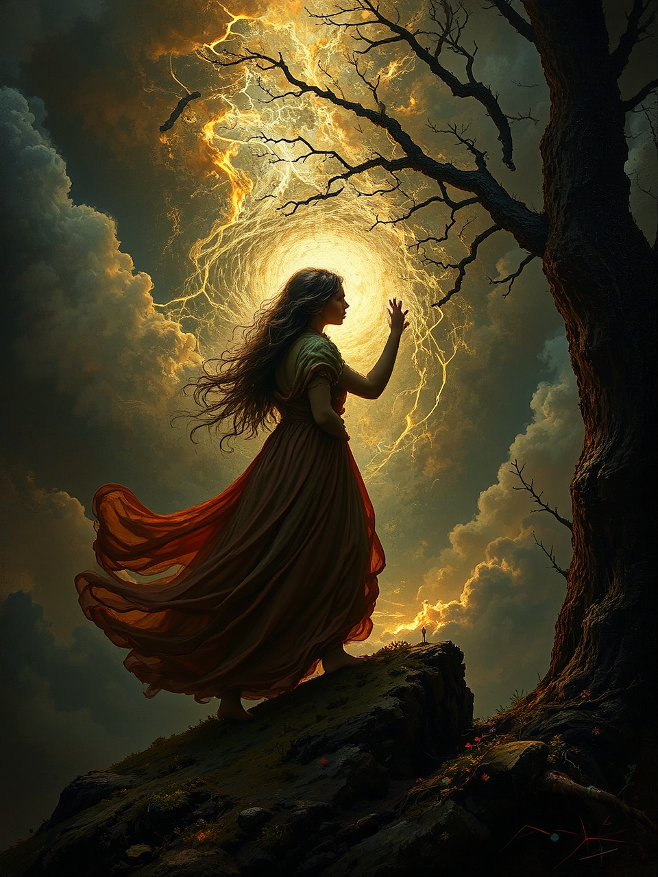 Romantic-era painting of a