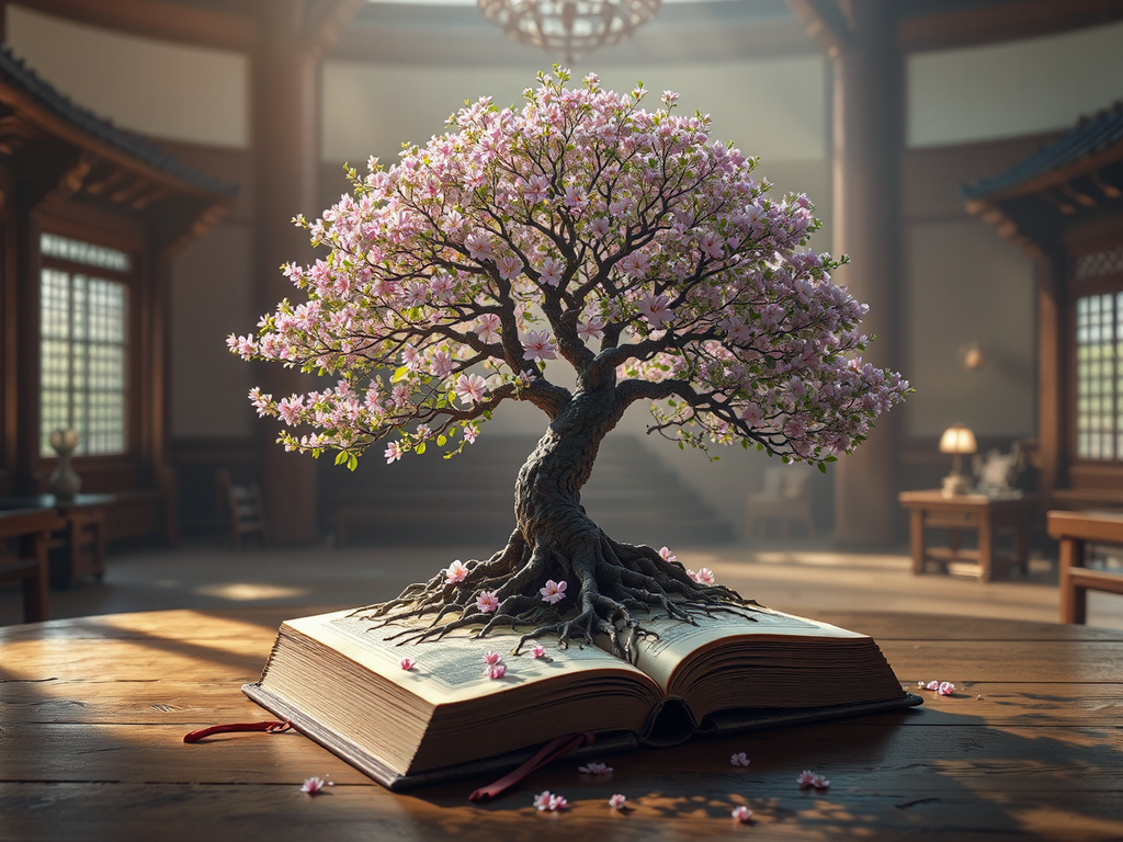 Tree of life growing