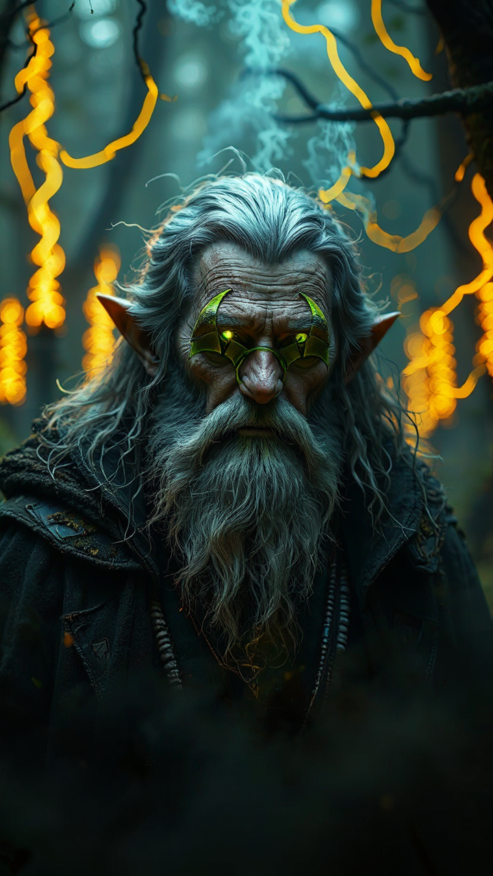 Portrait of a wizard