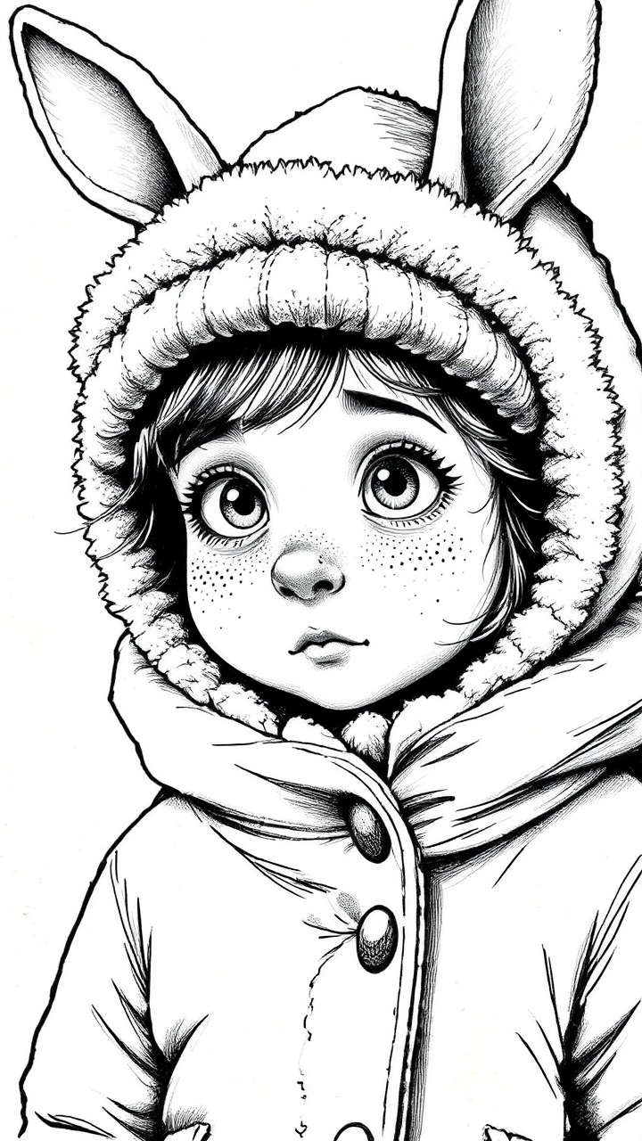 Black and white drawing