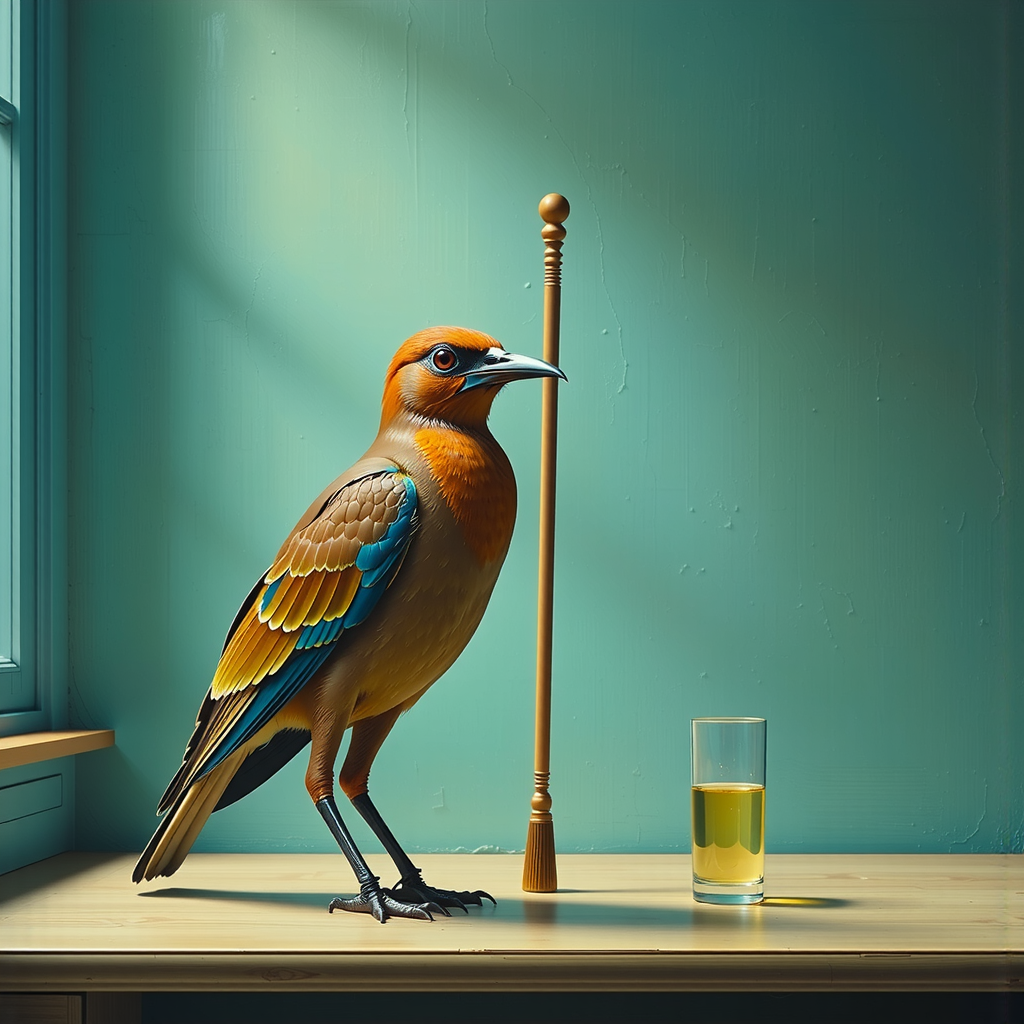 A bird in a