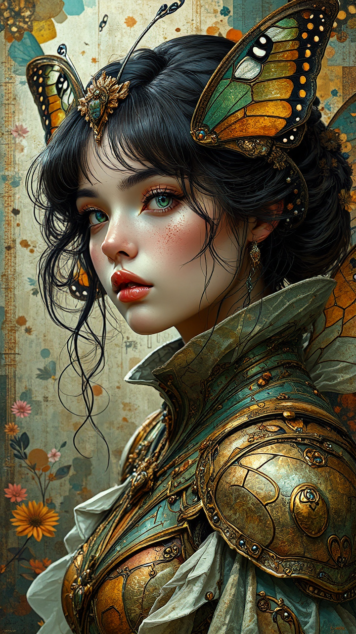 Highly detailed portrait of