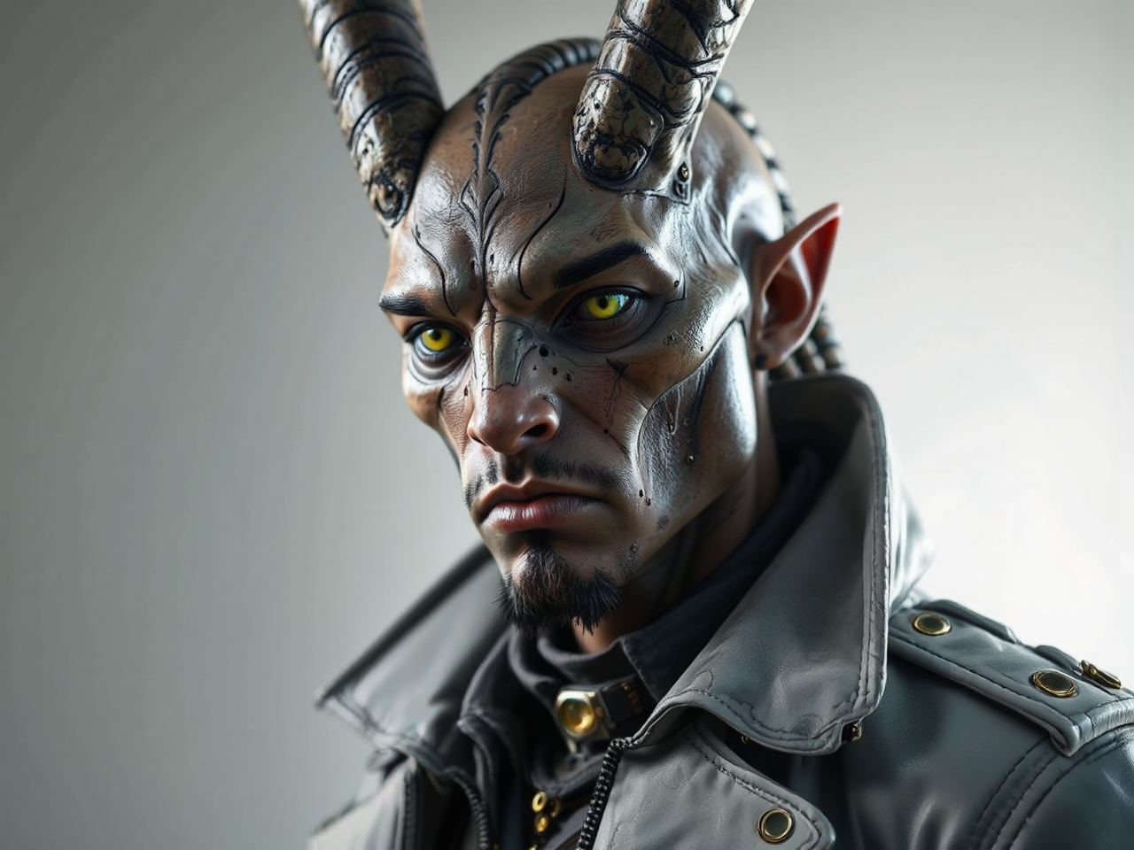 Male Anubis wearing a