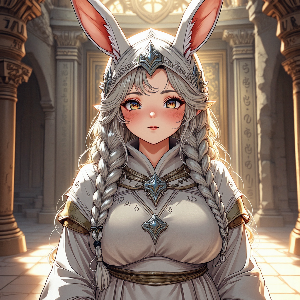 A priestess in a