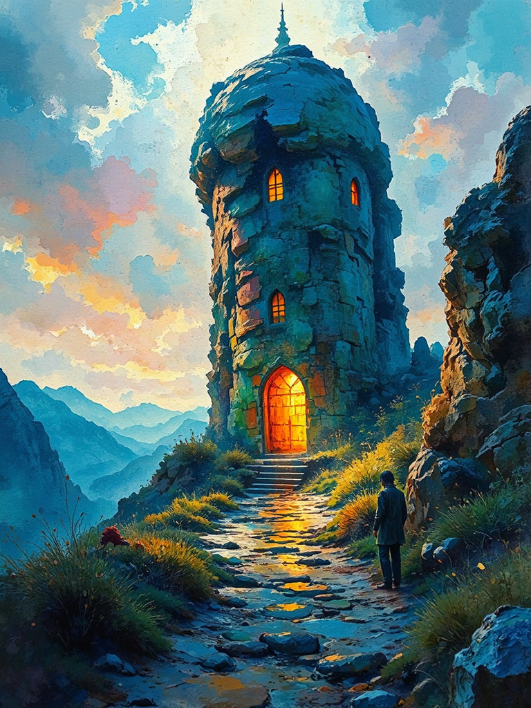 Epic colourful digital art