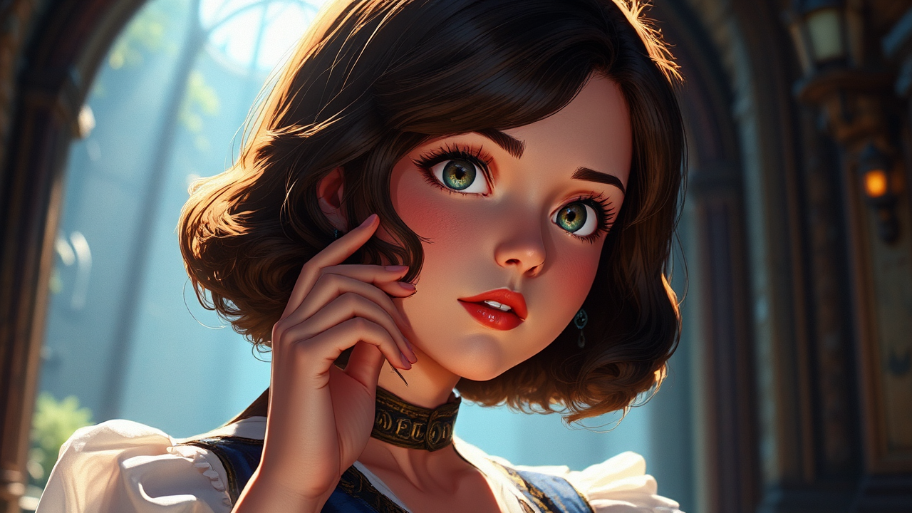 Elizabeth opens a portal.