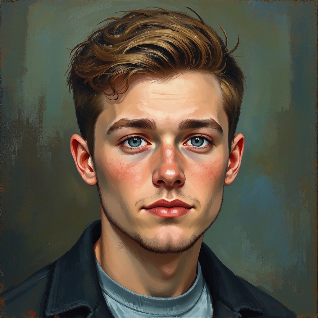 Portrait of a young