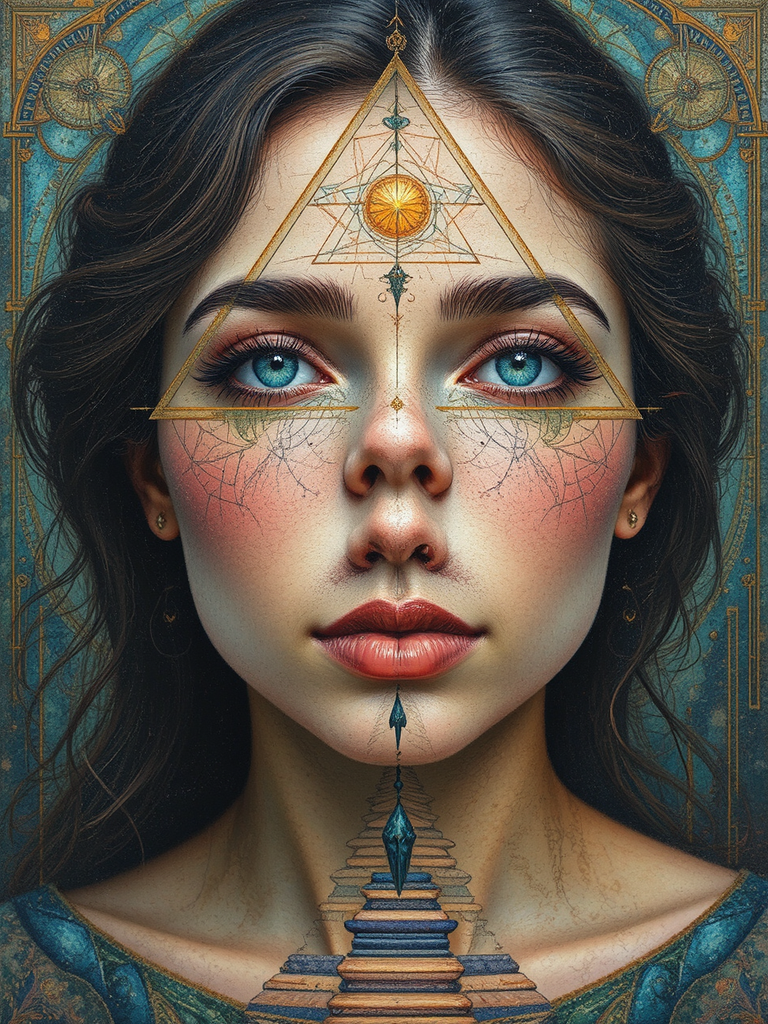 Portrait of a mystical