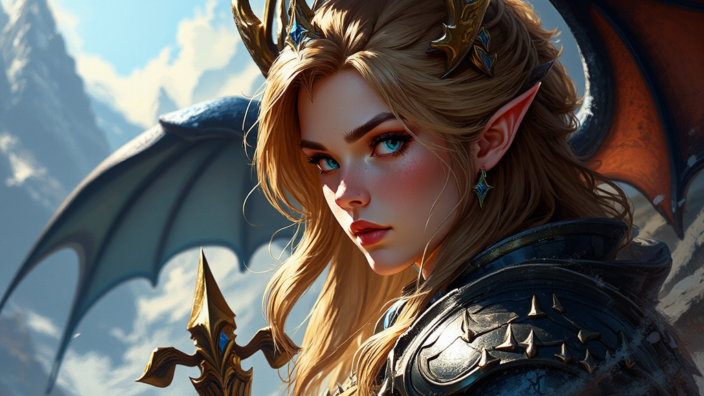 Portrait of a fantasy