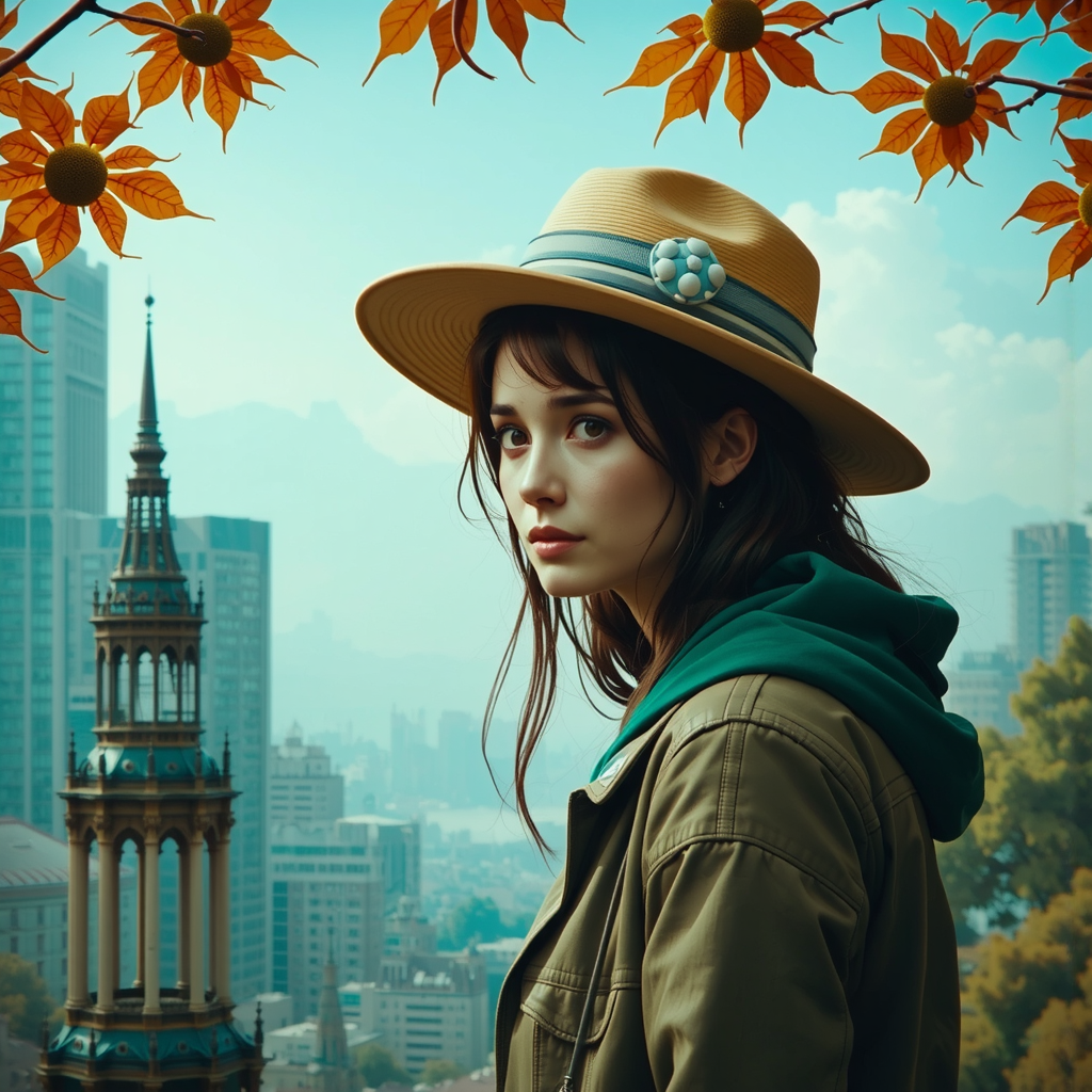 Portrait of a character