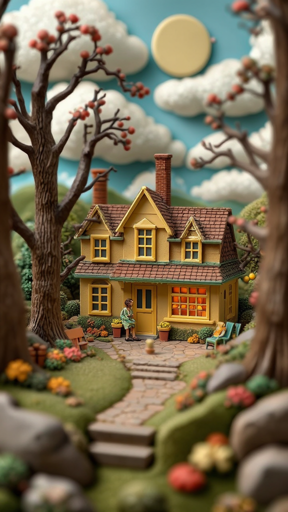 Hopper-inspired art in miniature