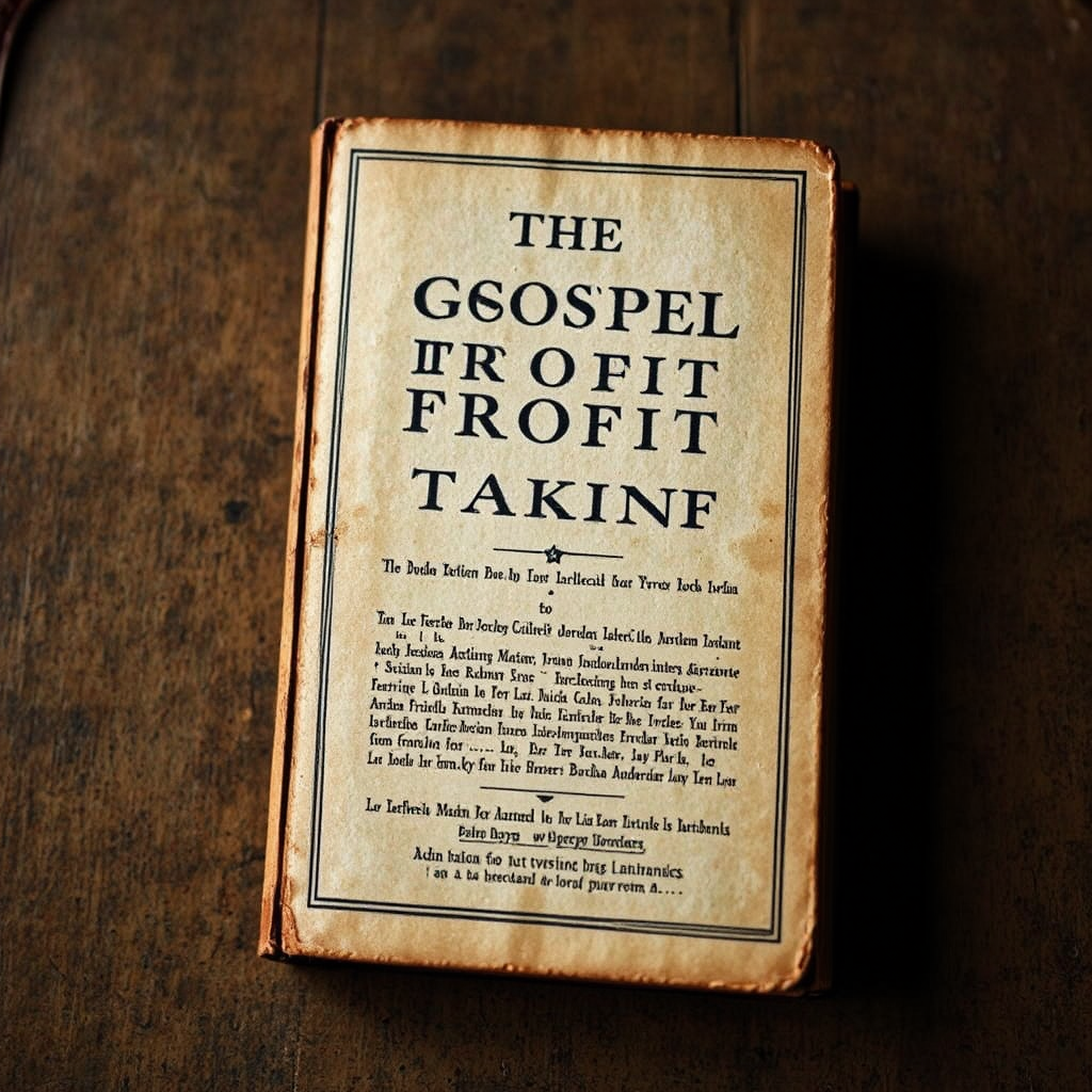 An old book with