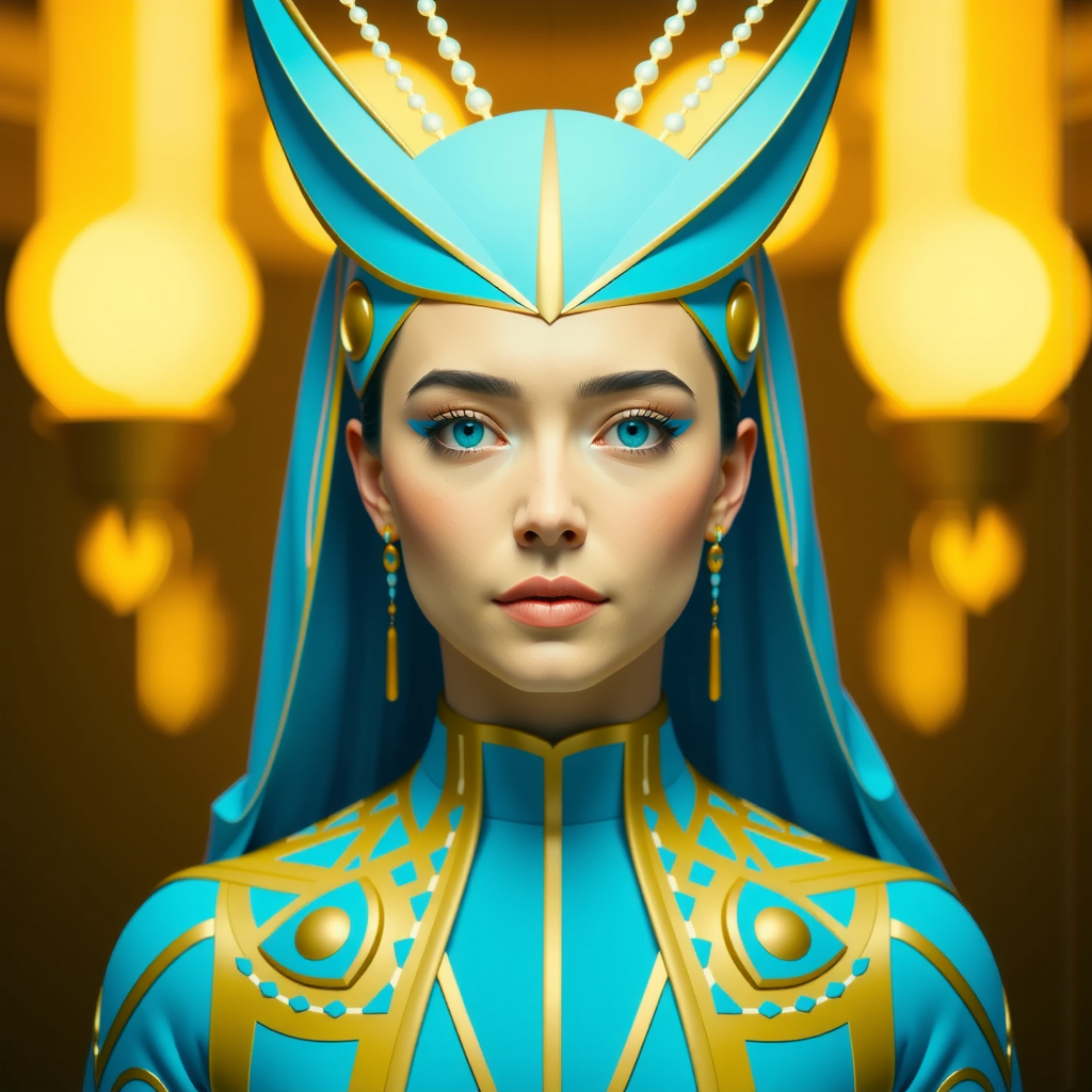 Medium-sized portrait of a