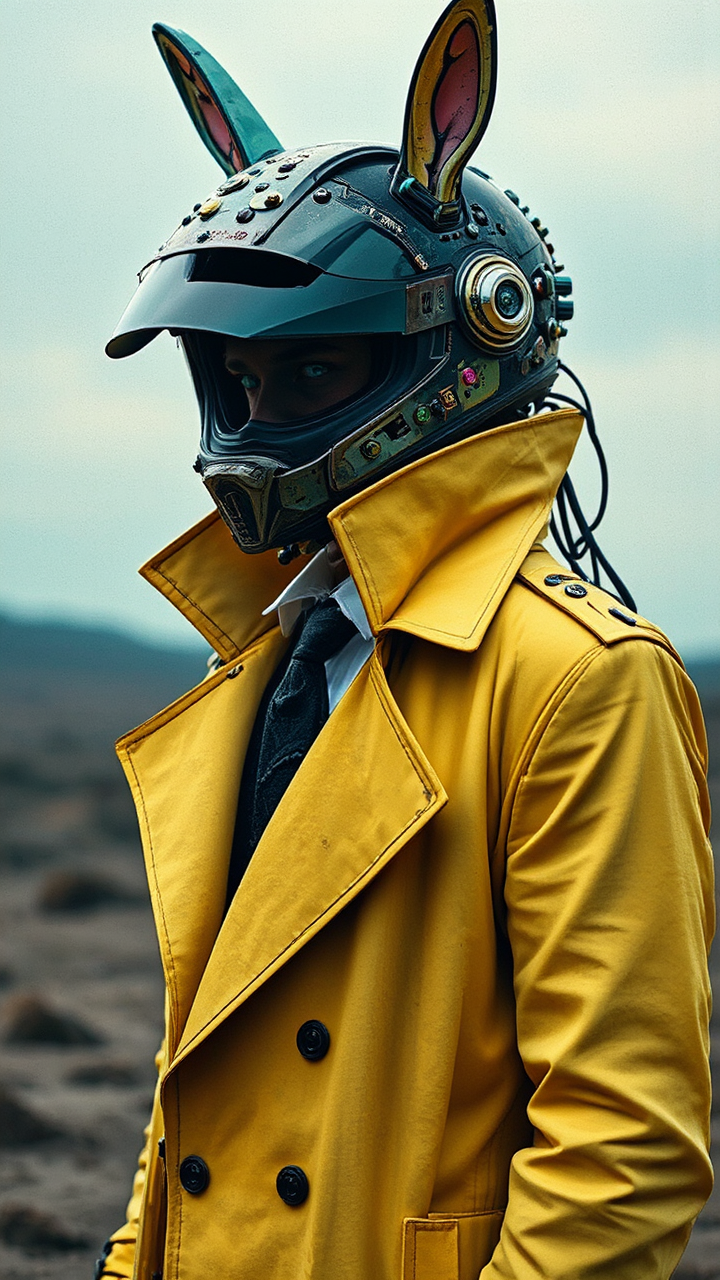 Mysterious figure in a