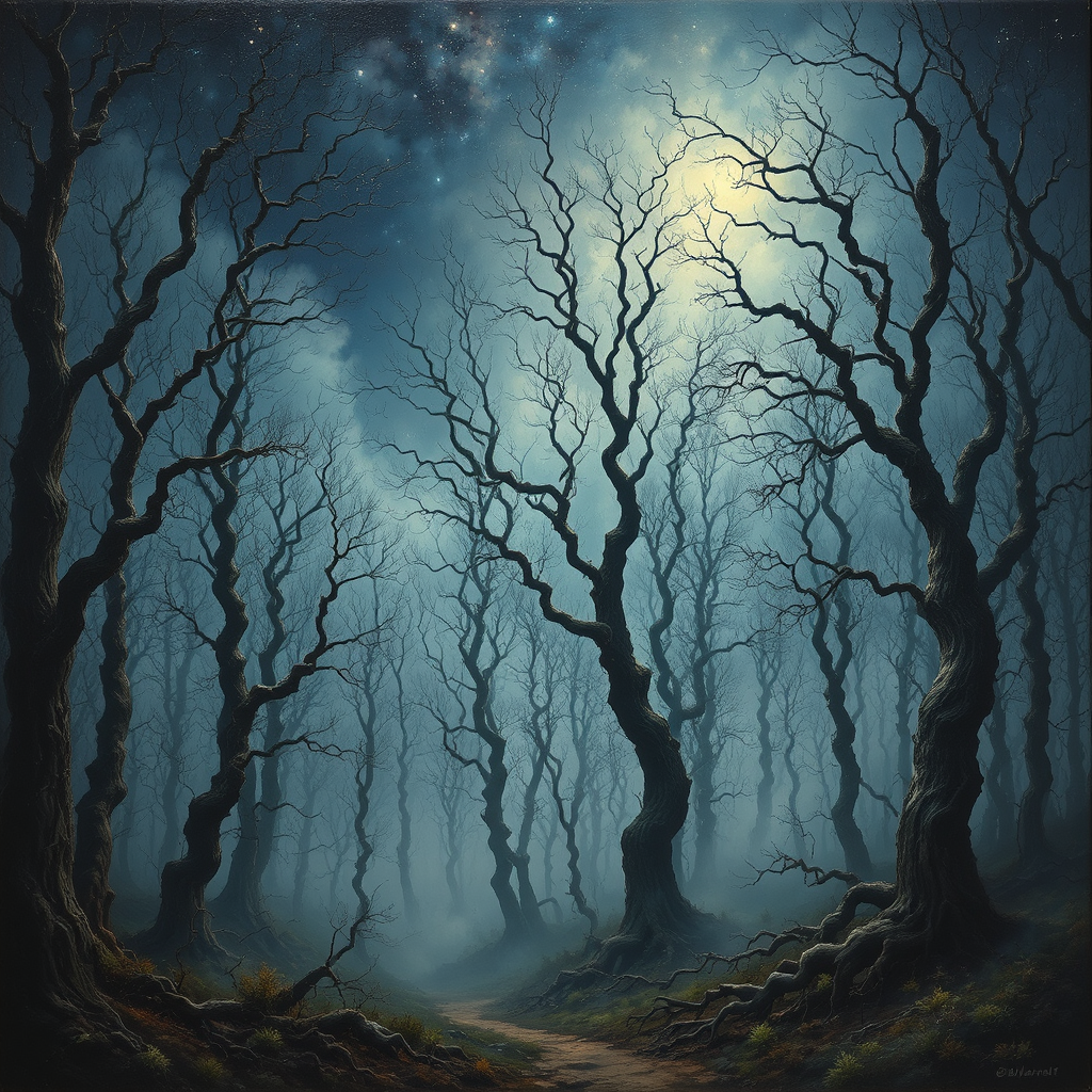 Infinite forest of dead,