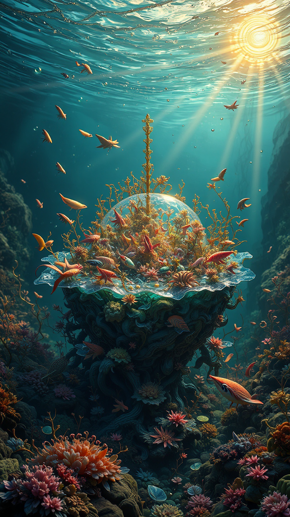 A highly detailed digital