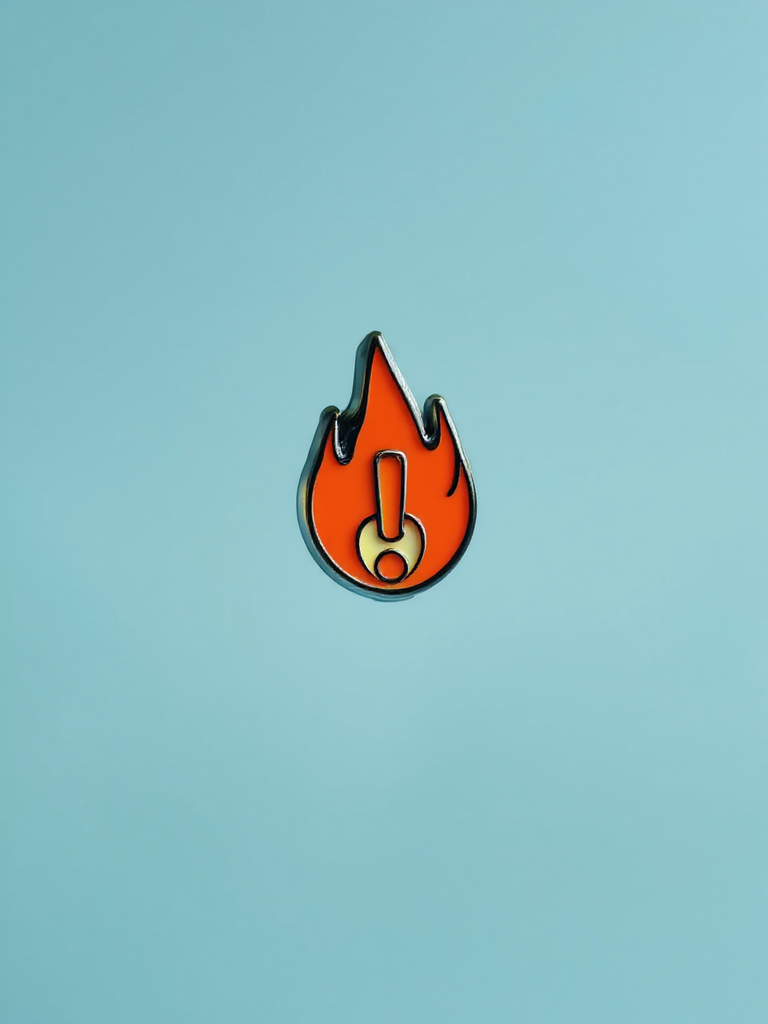 Retro minimalist fire safety