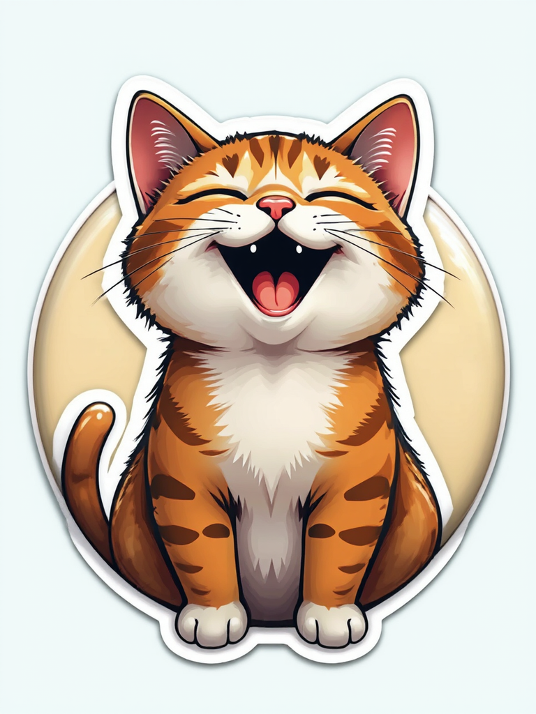 A small, smiling cartoon