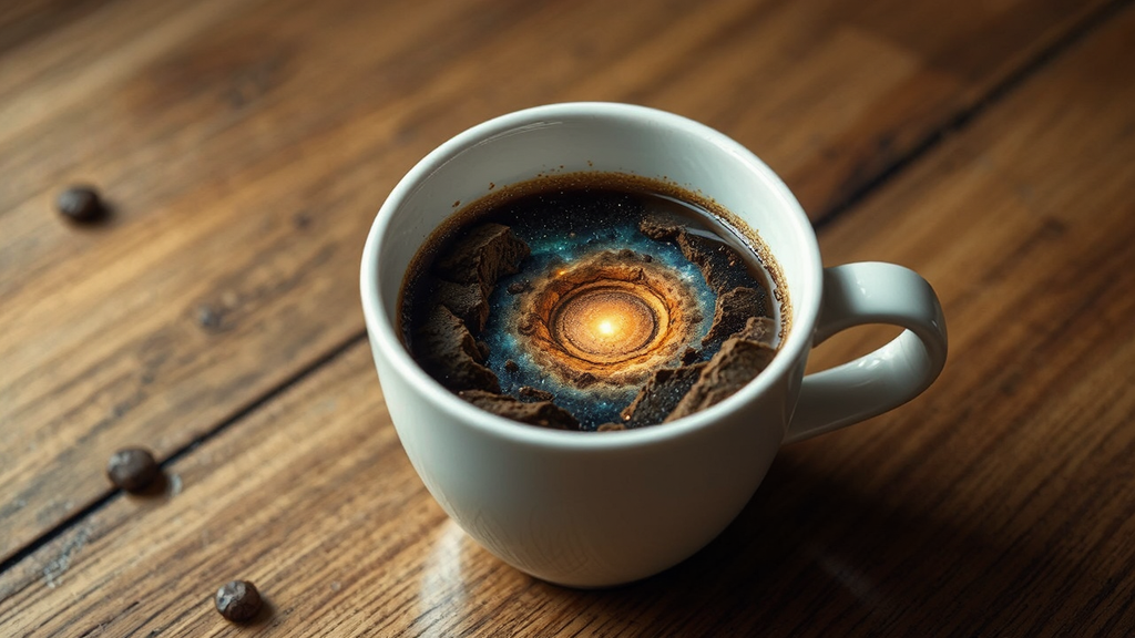 Space inside a coffee