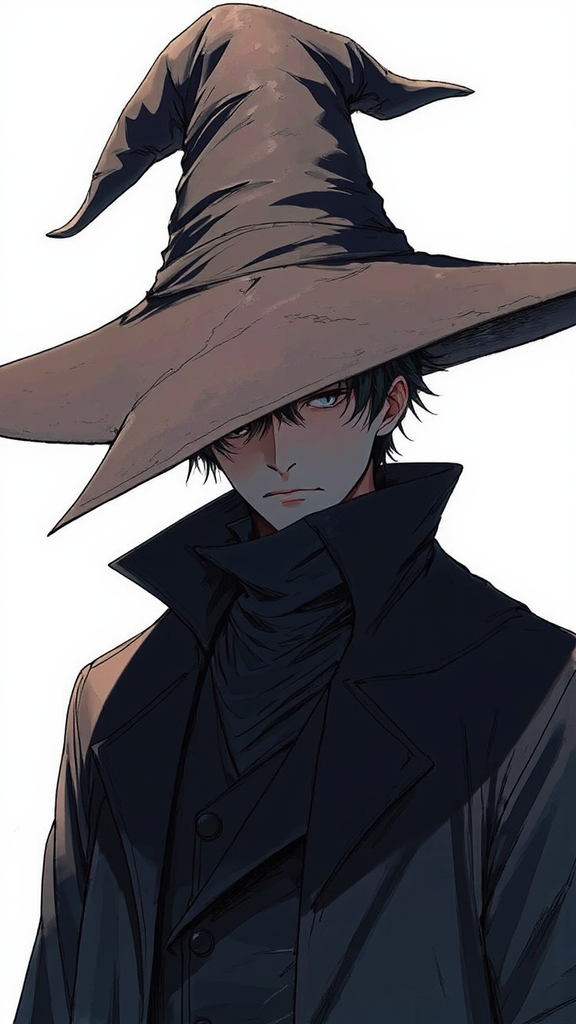 Adult man in elaborate