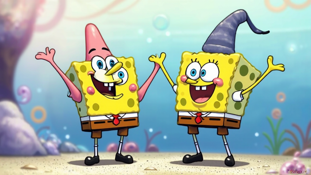 Two friends enjoying beach