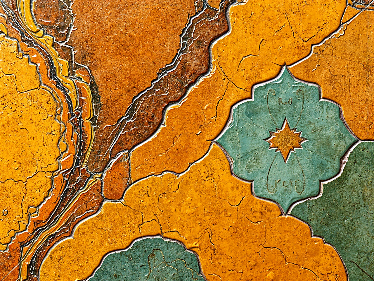 Art Deco pattern with