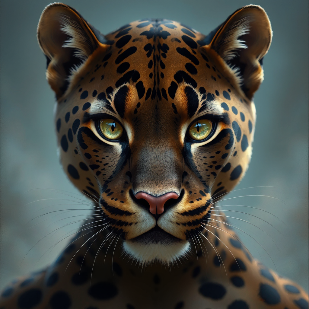 A detailed painted portrait