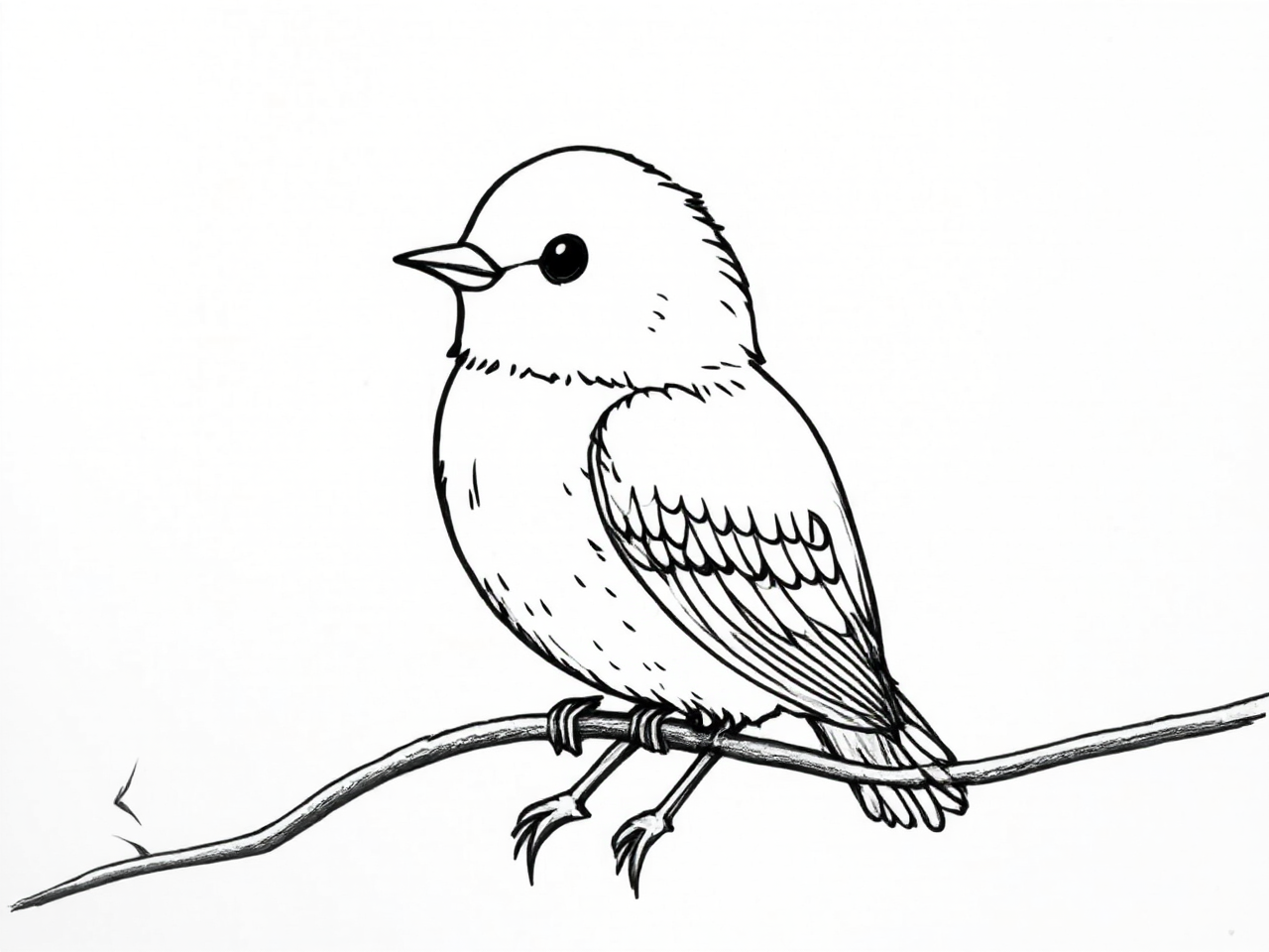 A simple bird illustration.