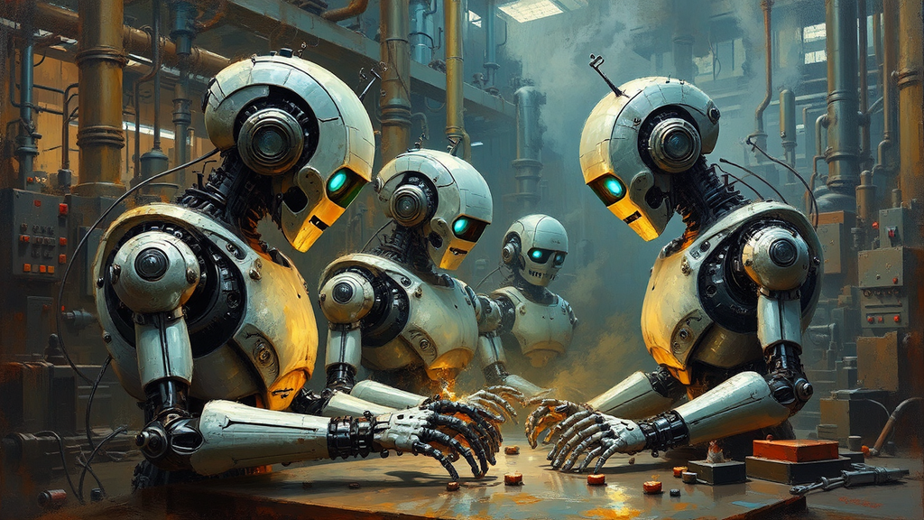 Mechanical assembly line with