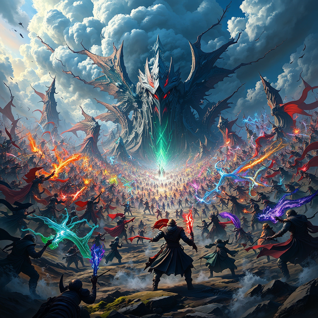 Epic battle of magic