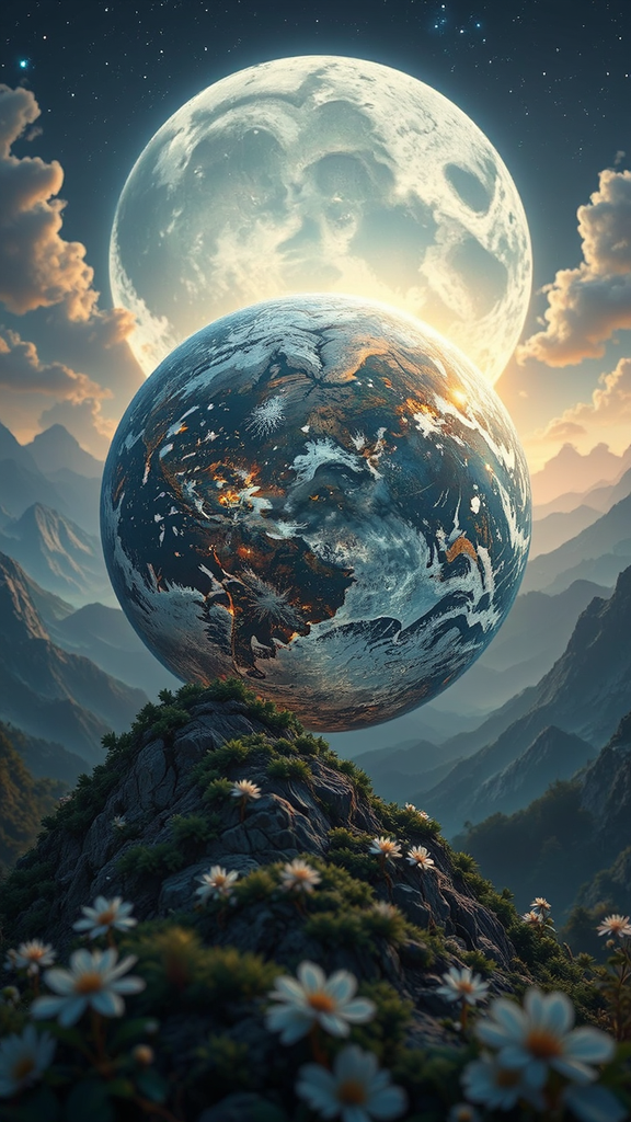 The Earth at night