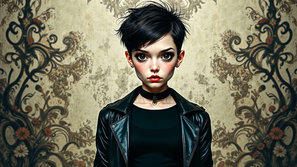 Young woman in a