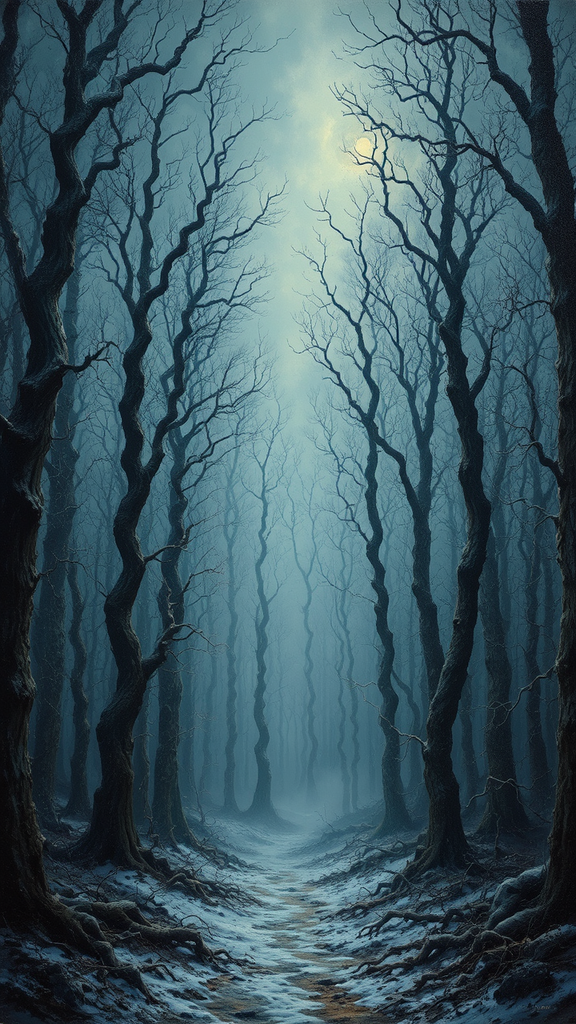 Infinite forest of dead,