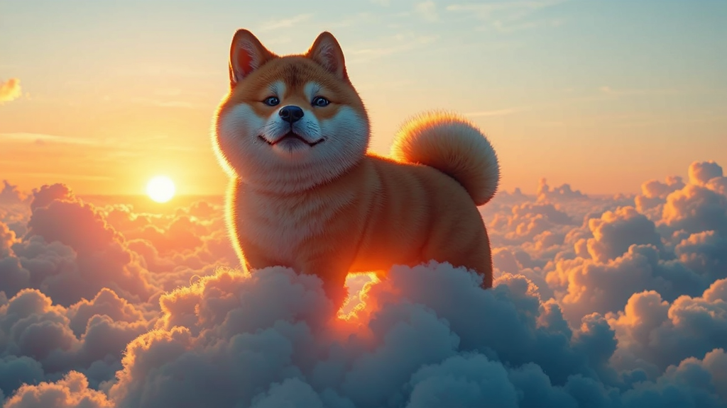 Shiba Inu clouds over
