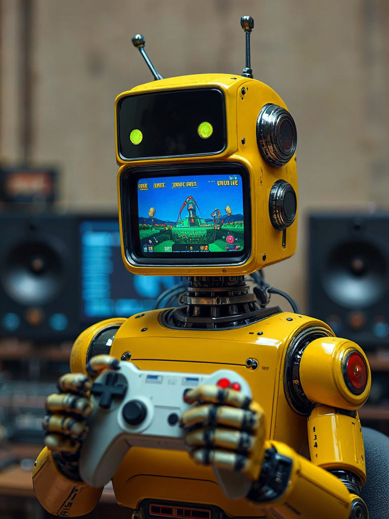 Robot codes on vintage