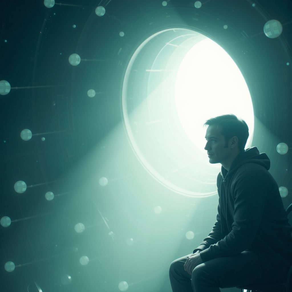 Man lost in deep