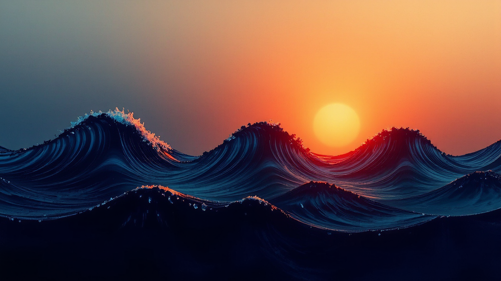 Ripples on a body