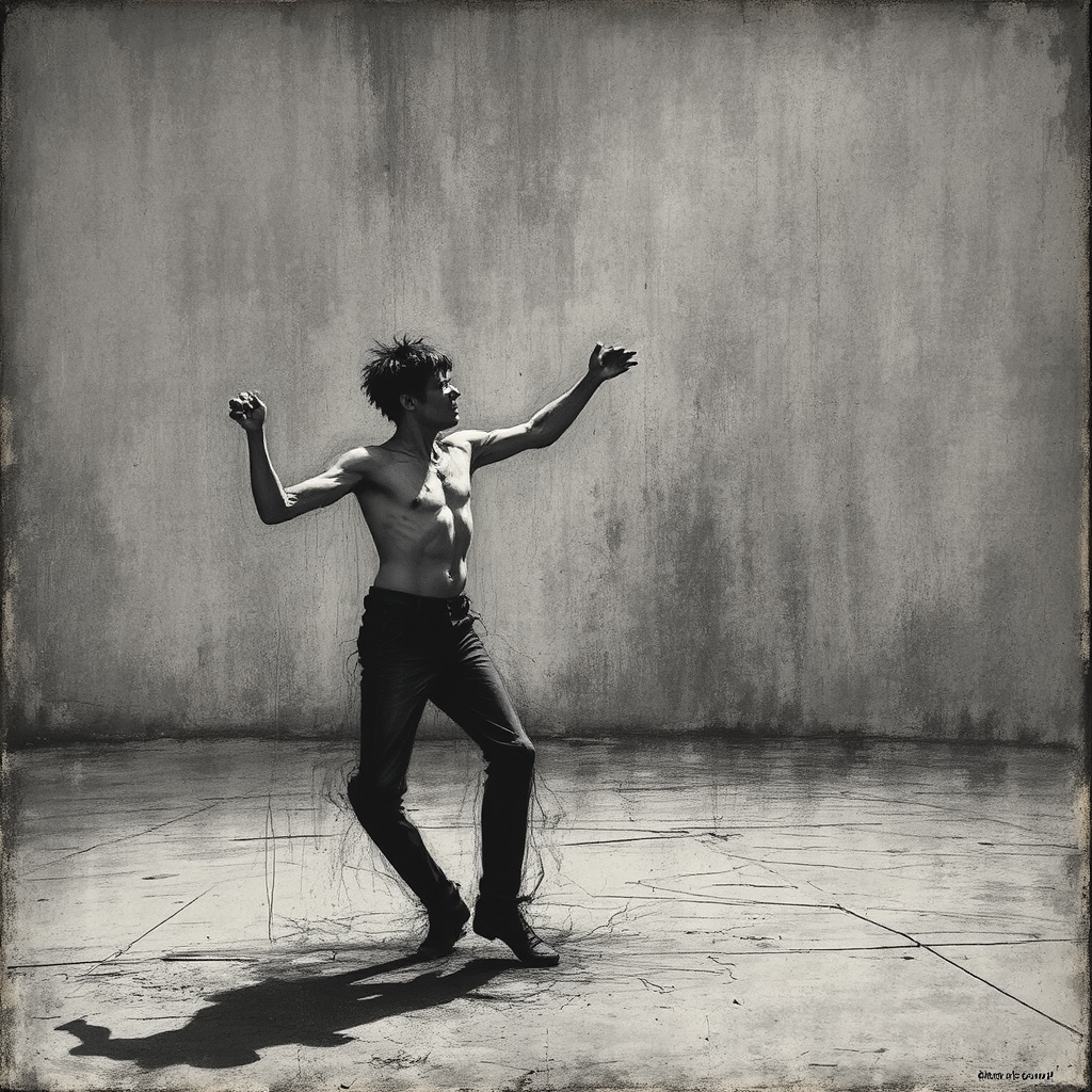 Man dancing on a