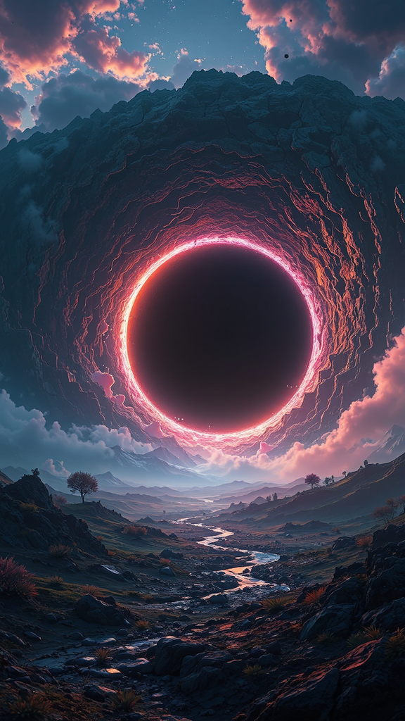 Black hole in a