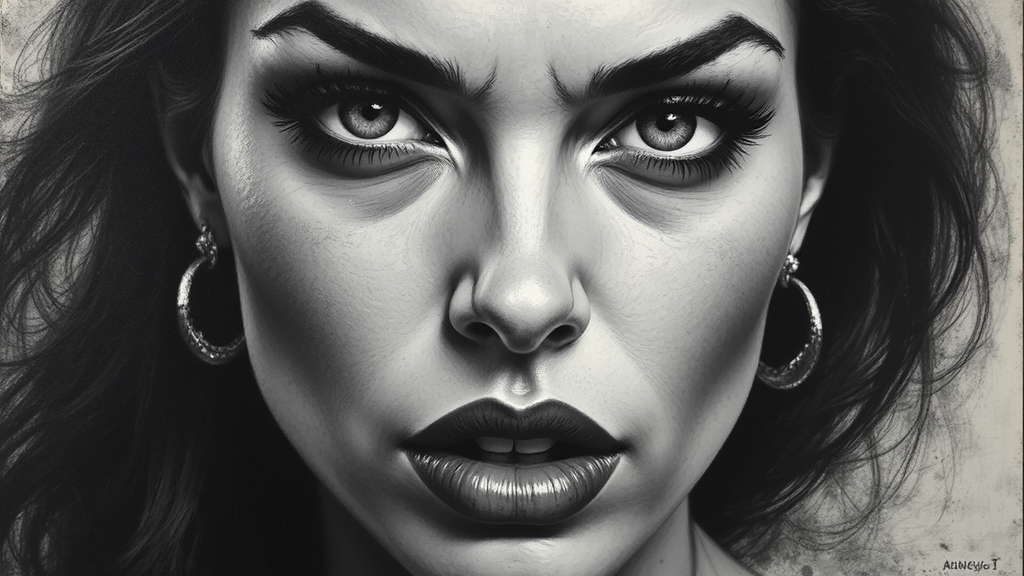 Close-up portrait of a