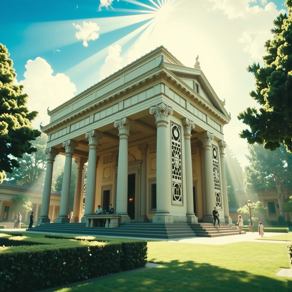 Ancient temple in a