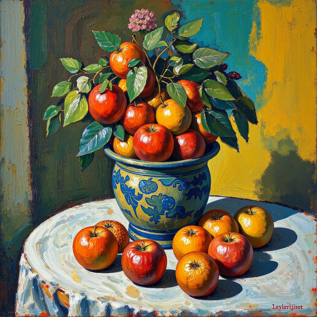 Fruit on a wooden