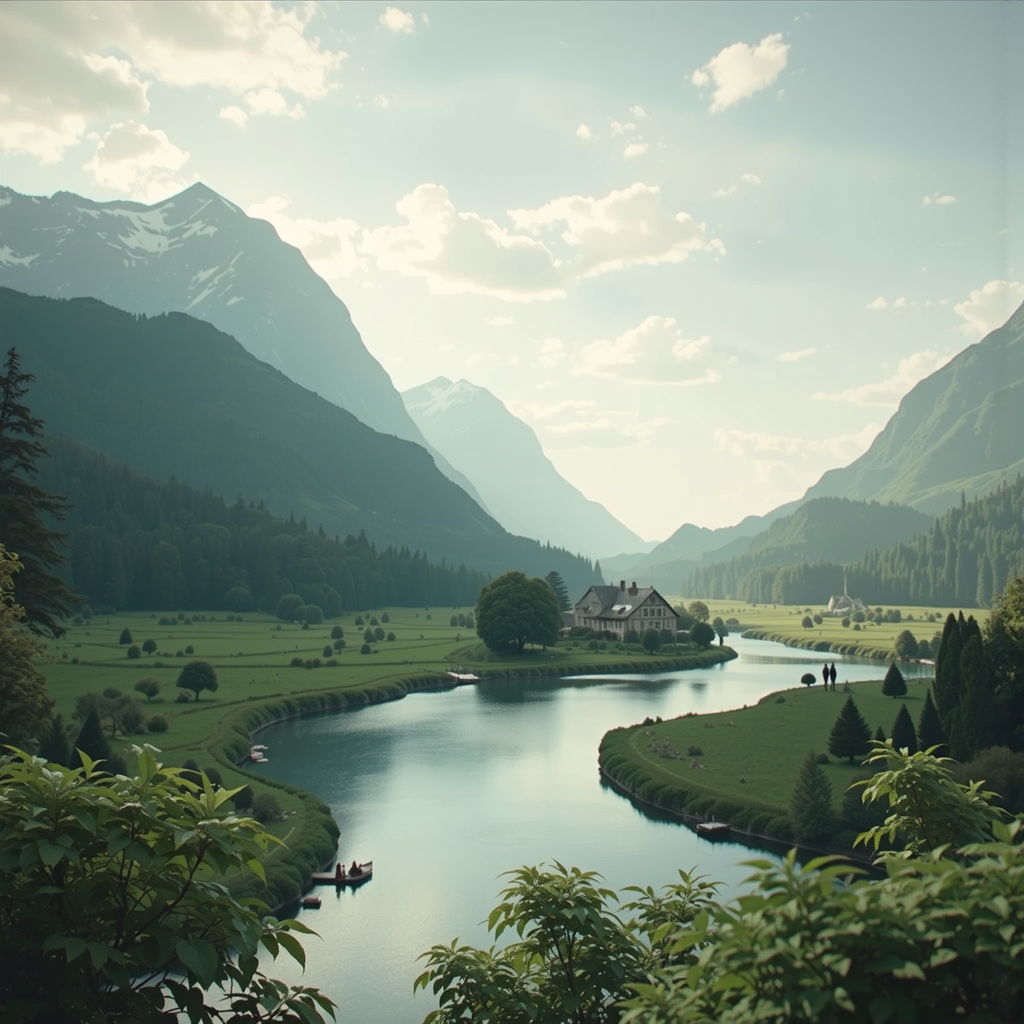 A dreamy, detailed fantasy