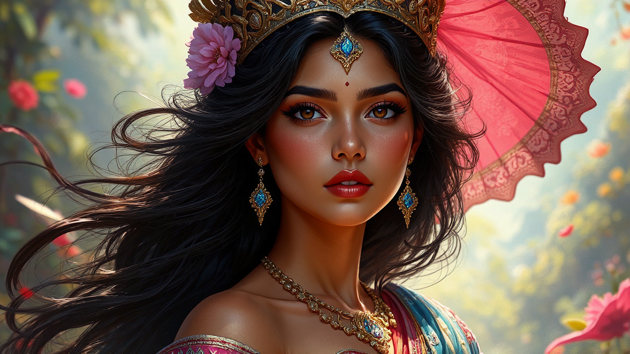 Bangladeshi princess in a