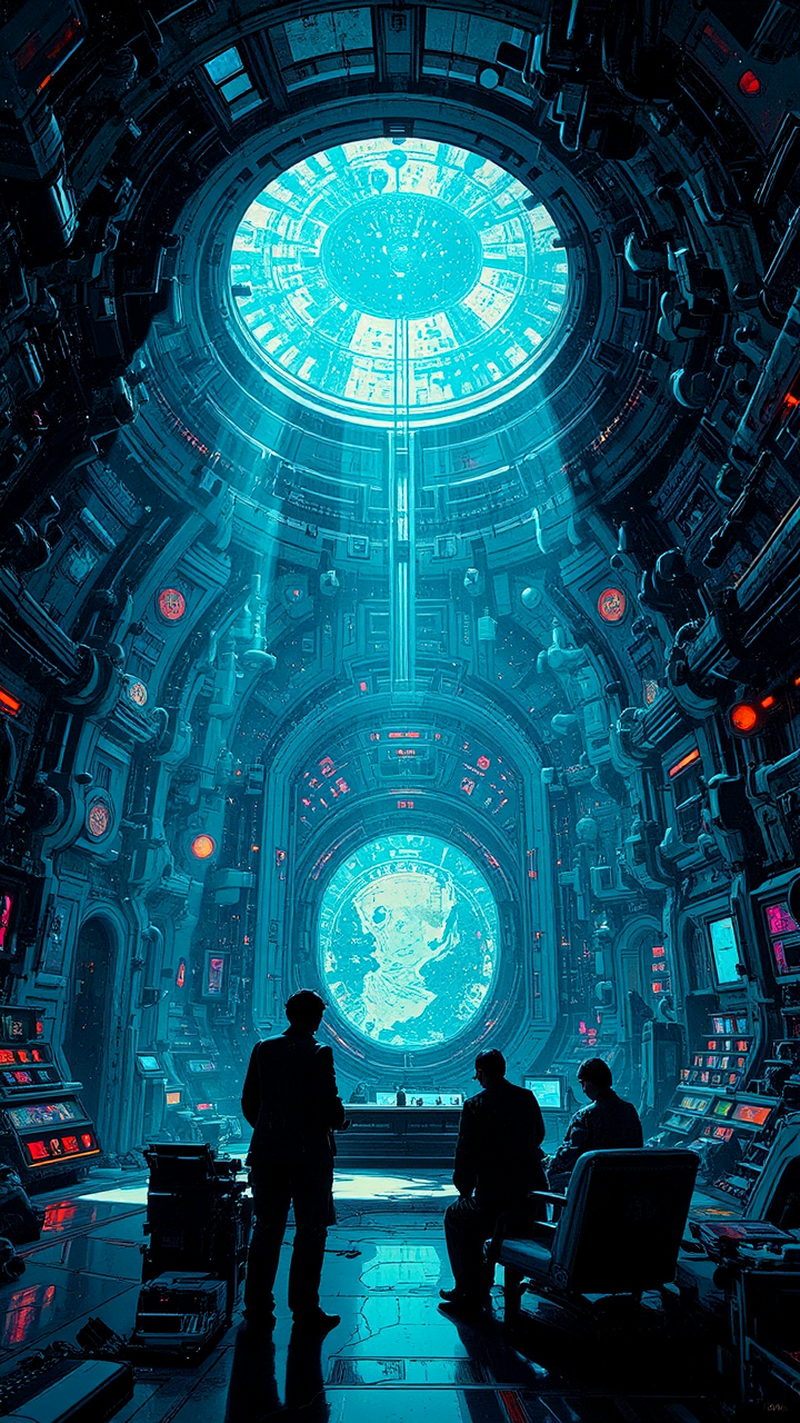 Space Station Interior with