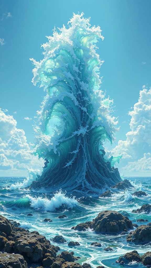 A digital painting of