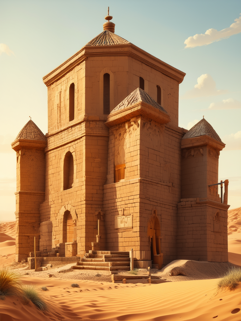 Old Jewish temple in