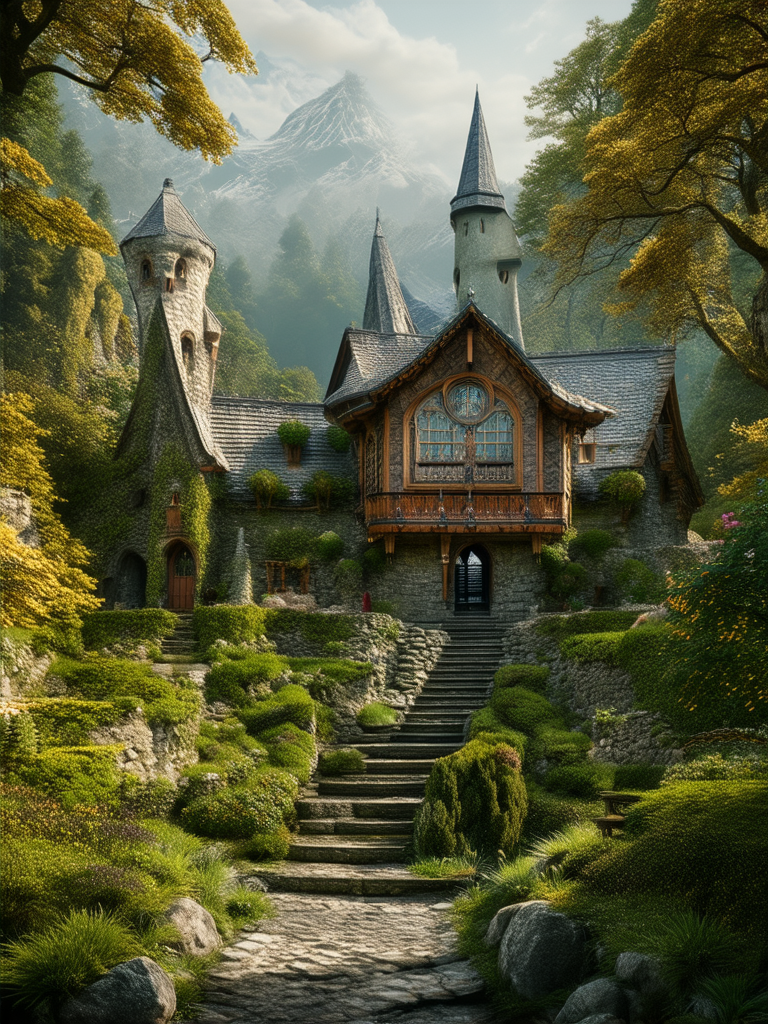 A dreamy, detailed fantasy