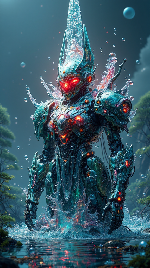 Liquid metal robot in